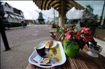 Breakfast  at the village of Zaanse Schans